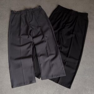 pleated wideleg pants copy