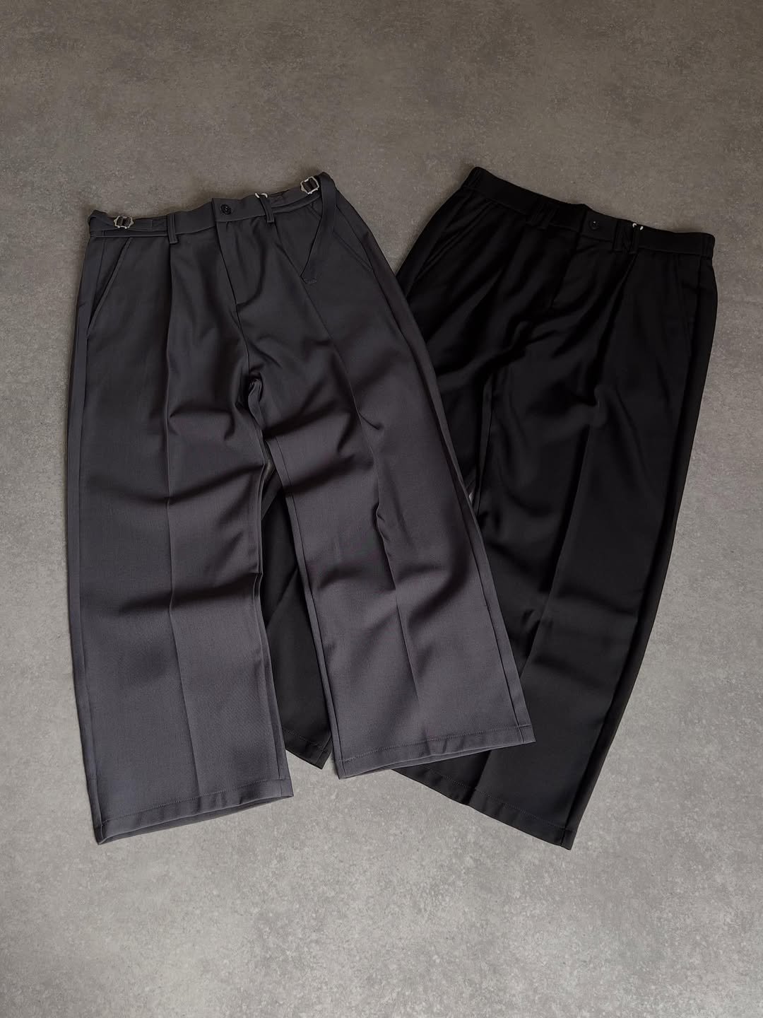pleated wideleg pants copy